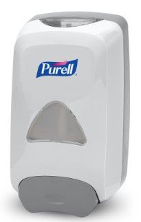 Purell FMX-12 Push-Style Hand Sanitizer Foam Dispenser - Dove Grey by Purell - Image 2
