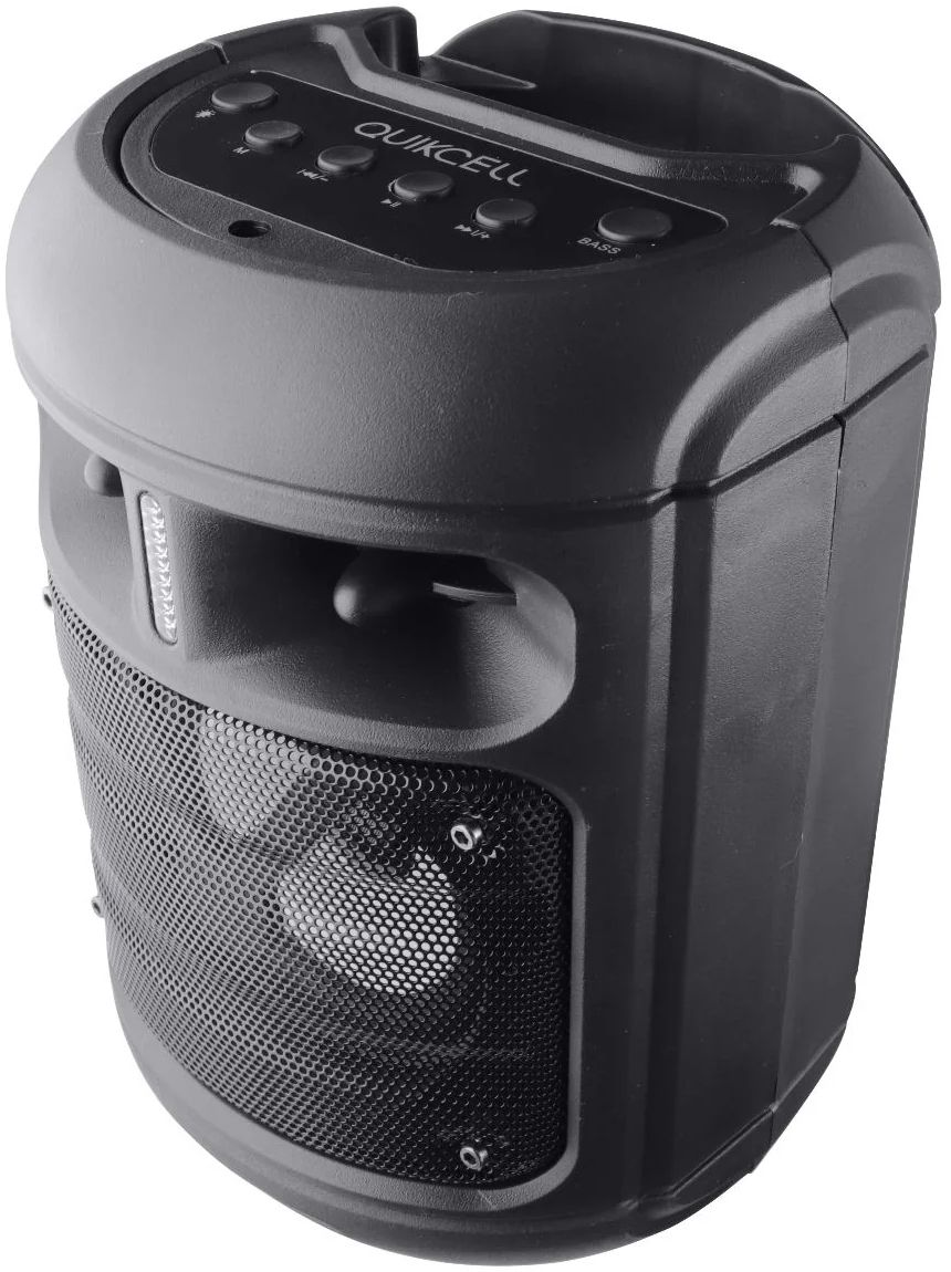 Quikcell Party Beat Boost Wireless LED Speaker - Black by Quikcell - Image 2