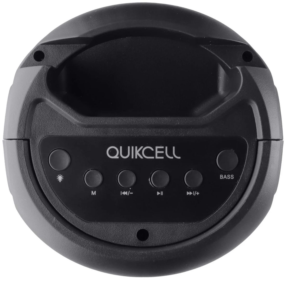 Quikcell Party Beat Boost Wireless LED Speaker - Black by Quikcell - Image 3