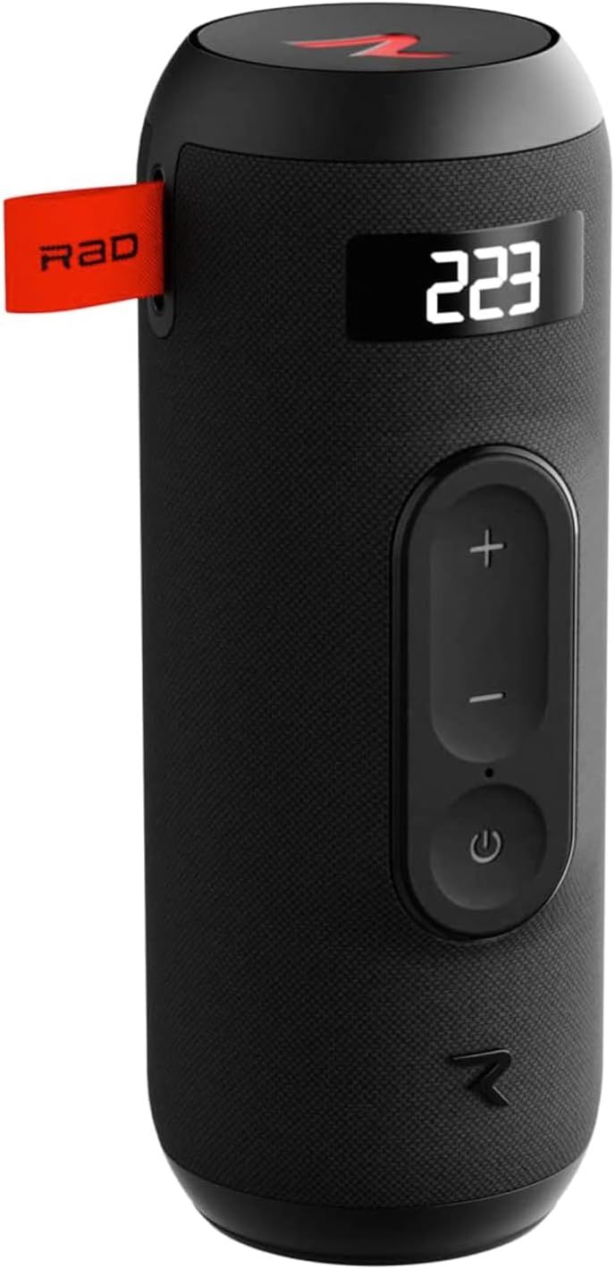 Rad Sound+ Ultimate GPS Bluetooth Golf Speaker - Black by Rad Golf - Refurbished - Premium condition - US$76.44