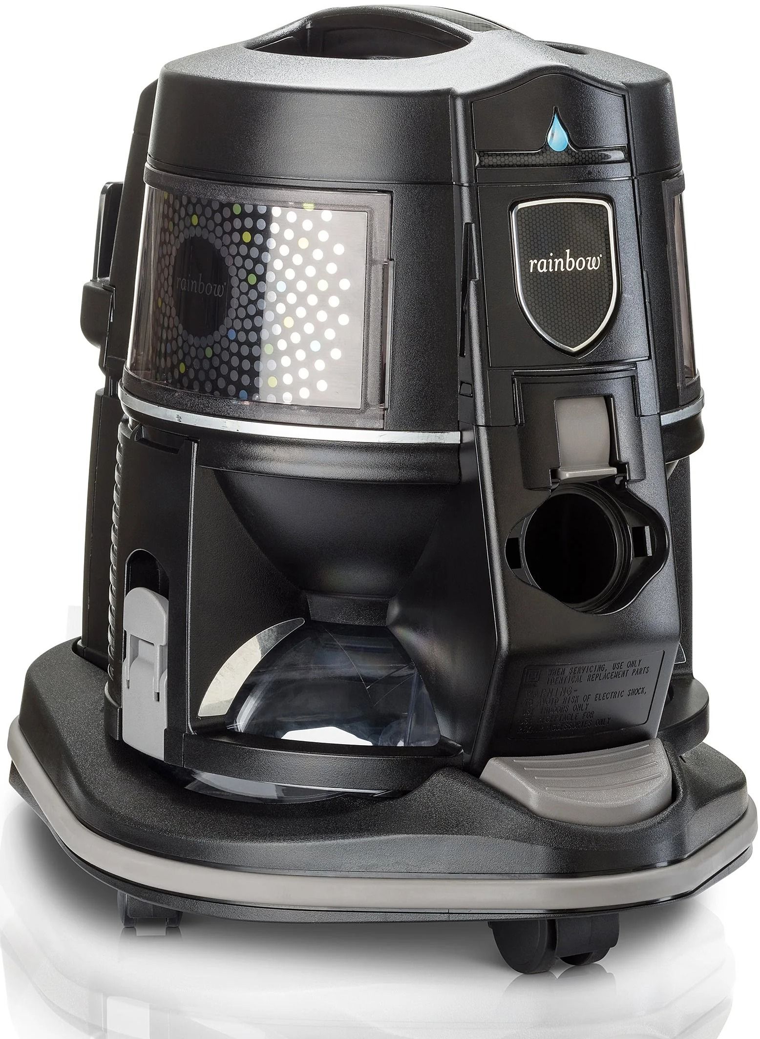 RAINBOW E2 Black Canister Vacuum Cleaner - Black by RAINBOW - Refurbished - Very Good condition - US$606.98