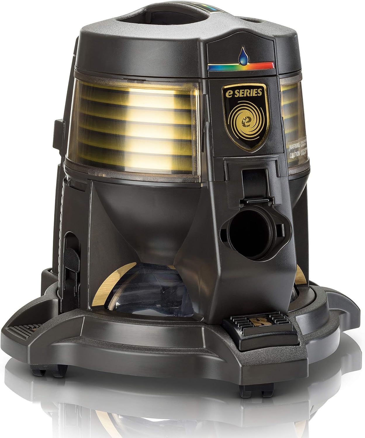 Rainbow E Series Bagless Canister Vacuum Cleaner - Black/Gold by Rainbow - Image 3