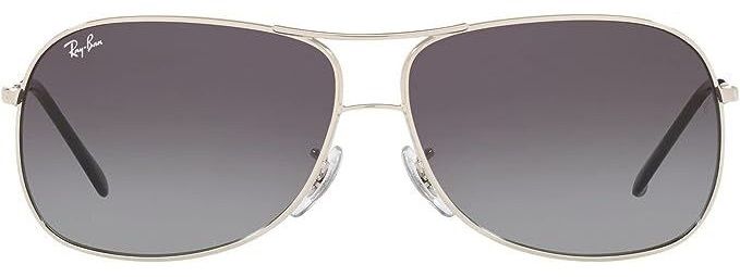 Ray-Ban Metal Aviator Sunglasses Frame RB3267 - Silver / Grey Lenses by Ray-Ban - Refurbished - Very Good condition - US$98.81