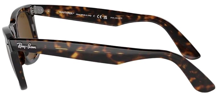 Ray-Ban RB2140 Original Wayfarer Classic Sunglasses - Tortoise Frame/Brown Lense by Ray-Ban - Image 3