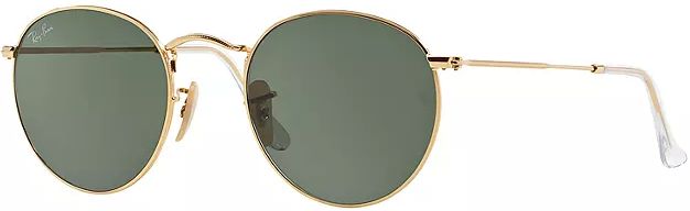 Ray-Ban RB3447 Round Metal Sunglasses - Polished Gold/Green Lens by Ray-Ban - Image 2