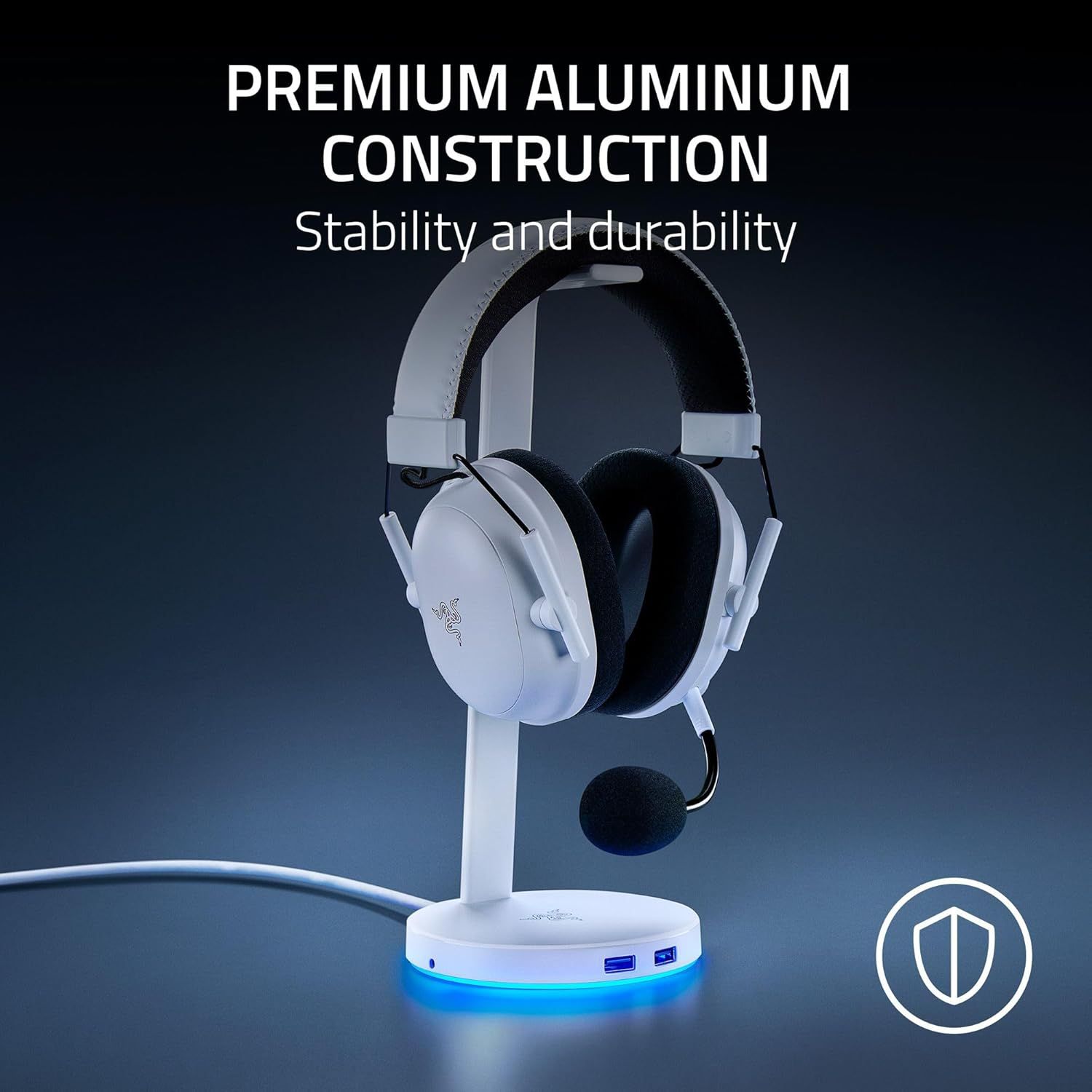 Razer Base Station V2 Chroma Headset Stand USB Hub - Black by Razer - Image 9