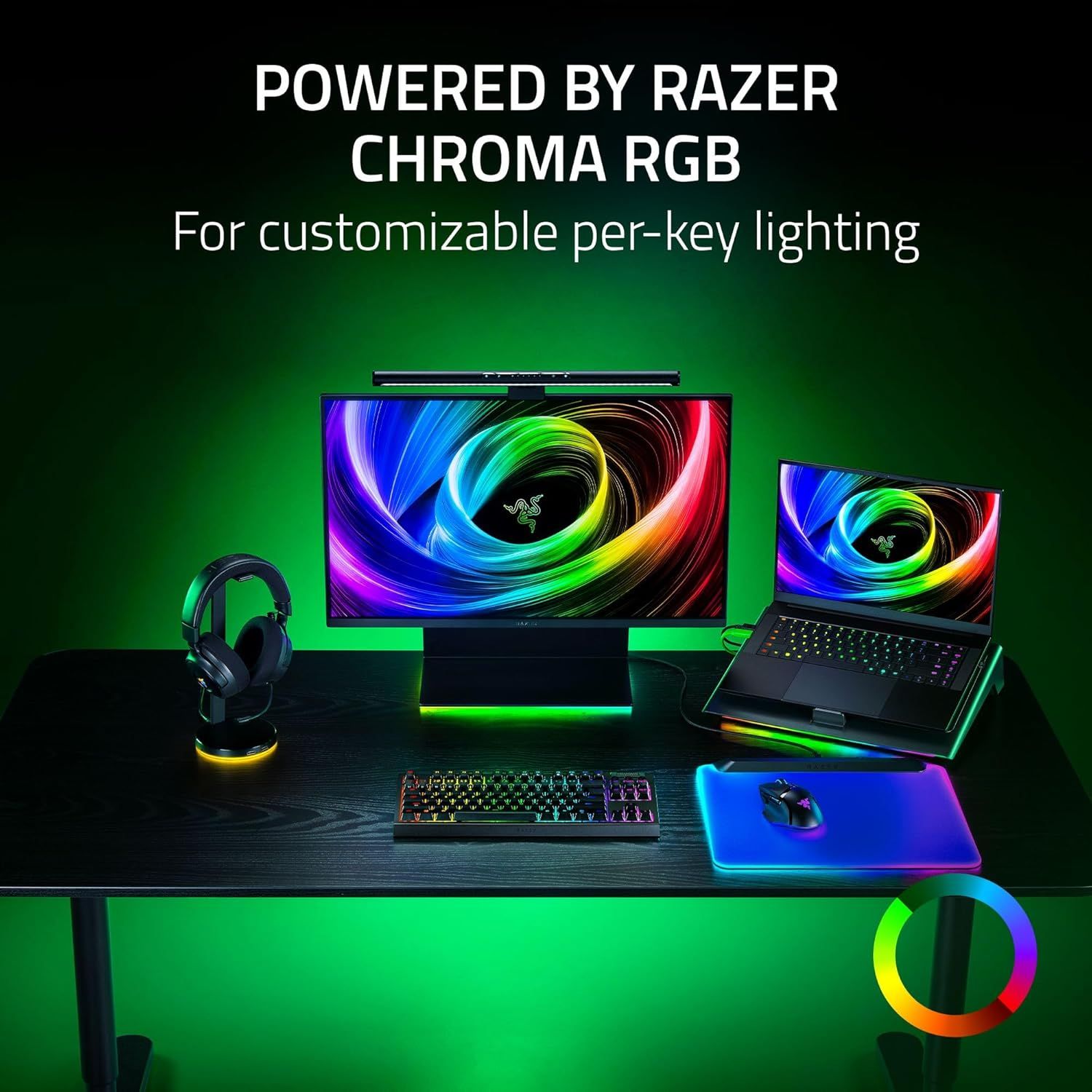 Razer BlackWidow V4 TKL Hyperspeed Keyboard (Green Switches) - Black by Razer - Image 10