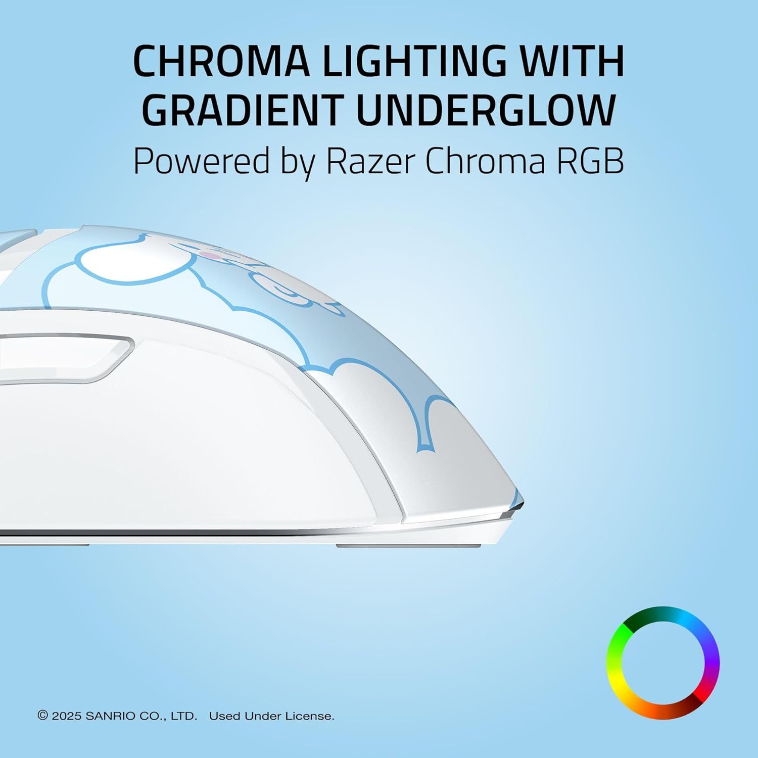 Razer Cobra Lightweight Wired Gaming Mouse with Chroma RGB - Cinnamoroll Edition by Razer - Refurbished - Very Good condition - Image 7
