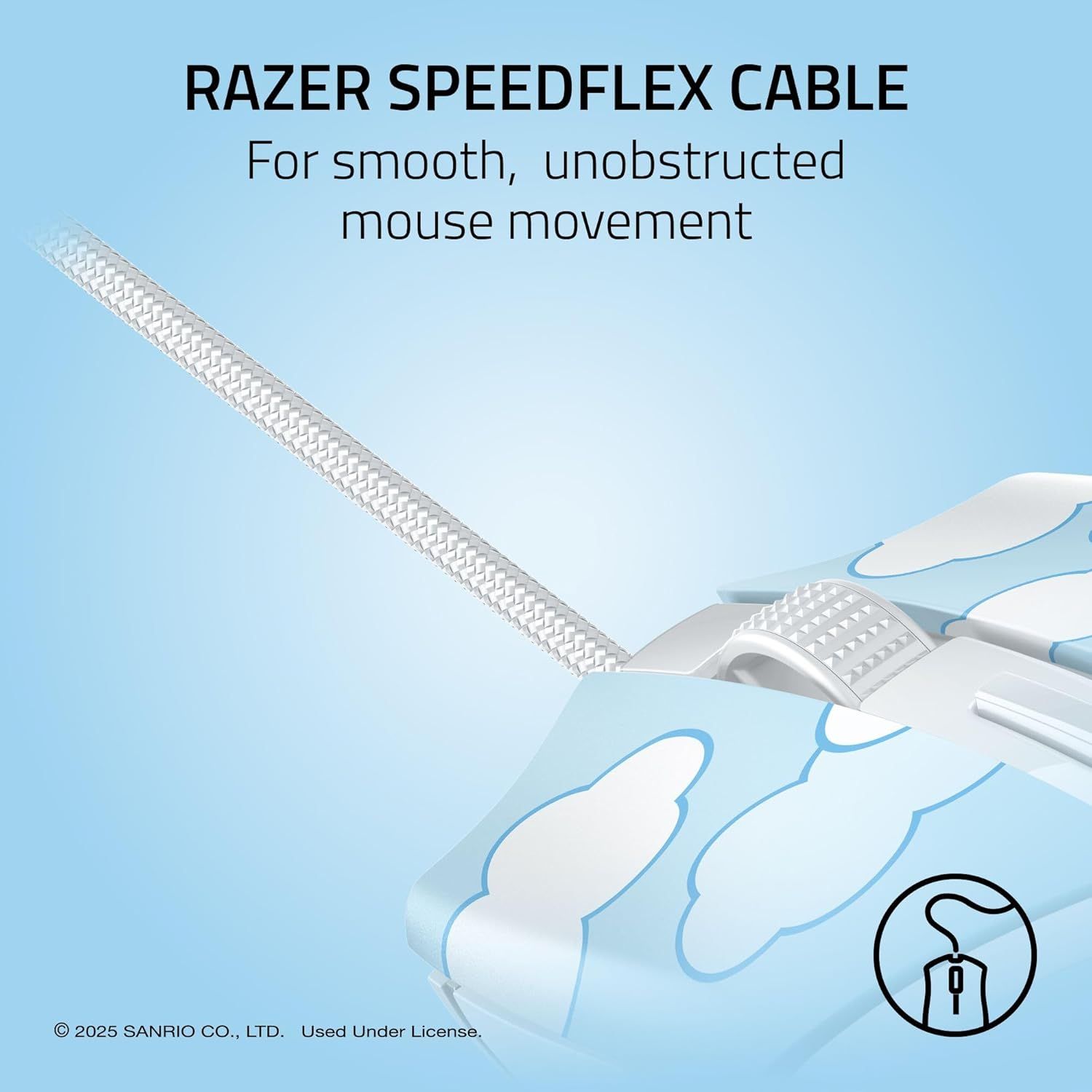 Razer Cobra Lightweight Wired Gaming Mouse with Chroma RGB - Cinnamoroll Edition by Razer - Refurbished - Very Good condition - Image 9