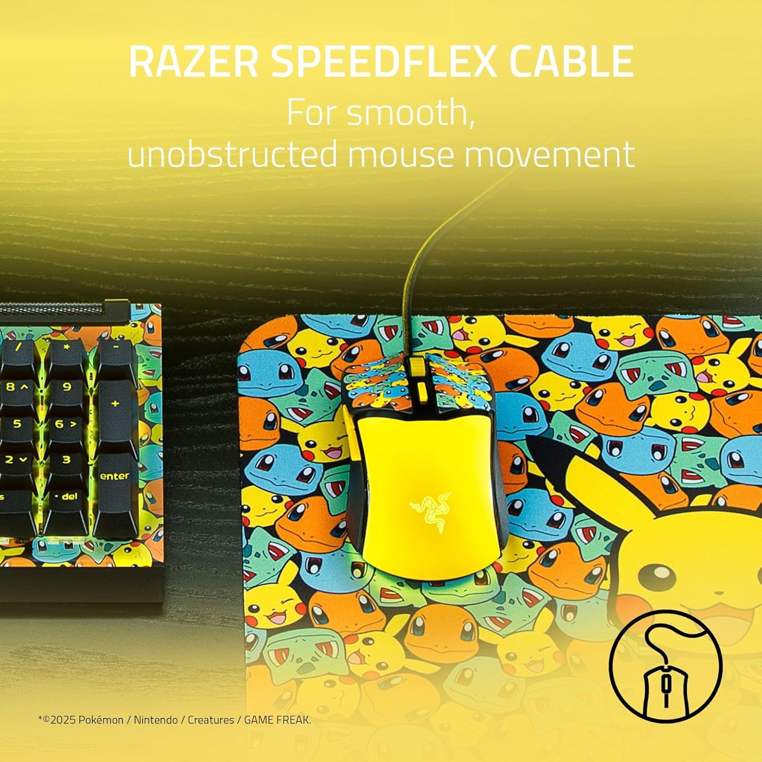Razer Cobra Lightweight Wired Gaming Mouse with Chroma RGB - Pokémon Edition by Razer - Refurbished - Very Good condition - Image 9