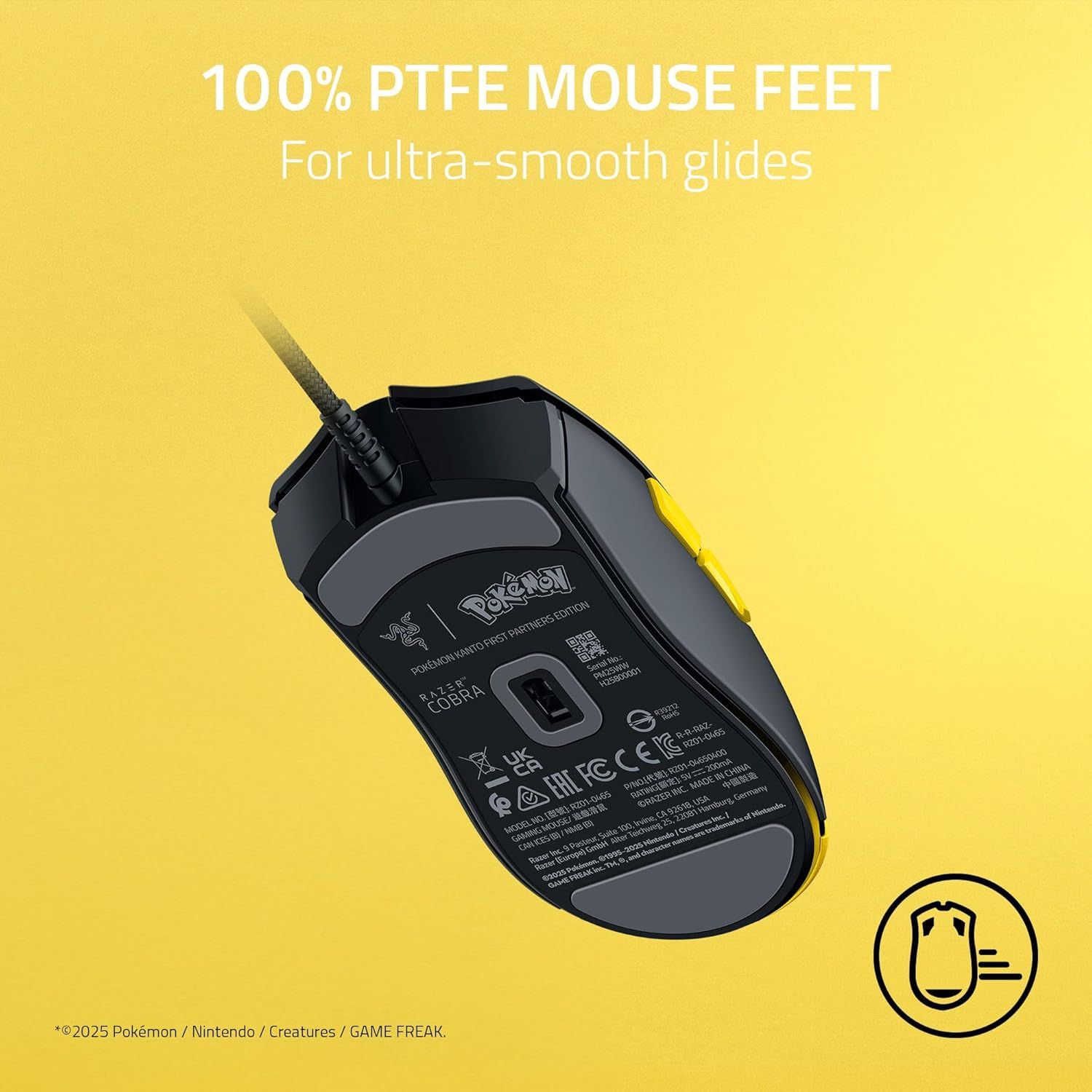 Razer Cobra Lightweight Wired Gaming Mouse with Chroma RGB - Pokémon Edition by Razer - Refurbished - Very Good condition - Image 10