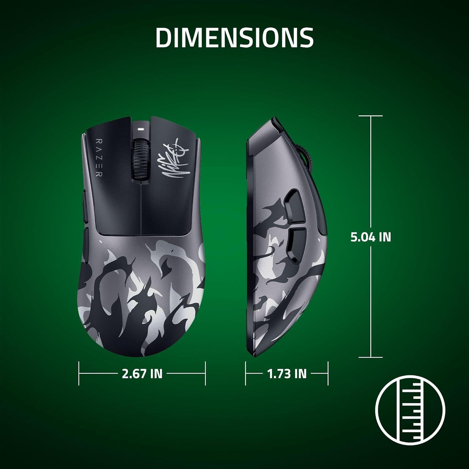 Razer DeathAdder V4 Pro Wireless Gaming Mouse - Niko Edition by Razer - Image 12