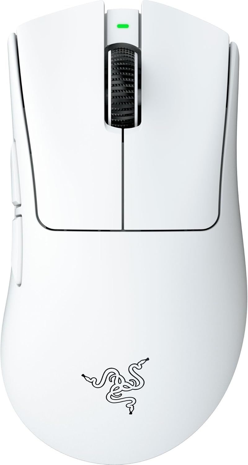 Razer DeathAdder V4 Pro Wireless Gaming Mouse - White by Razer - Refurbished - Very Good condition - US$121.98