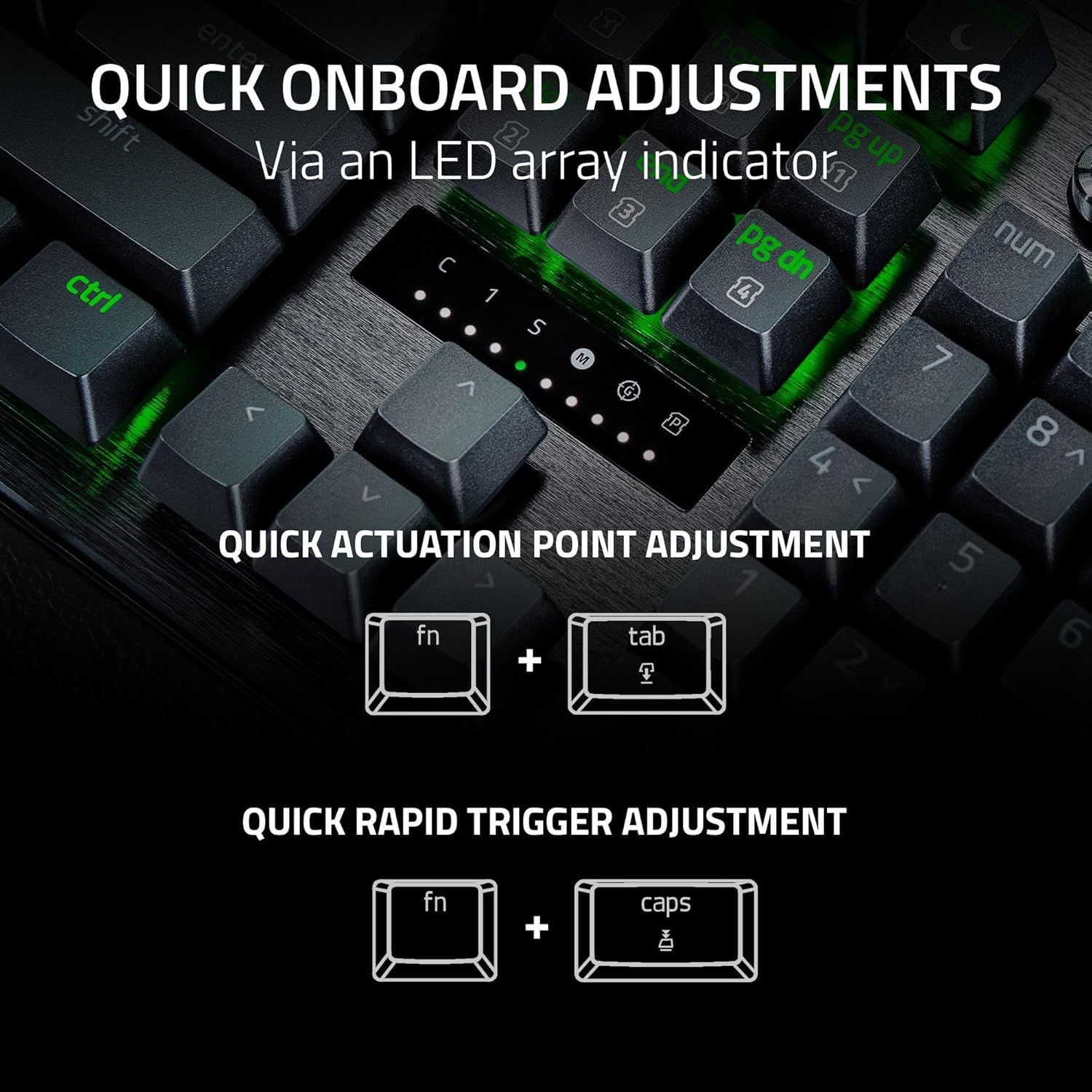 Razer Huntsman V3 Pro Full Size Gaming Keyboard - Black by Razer - Image 9