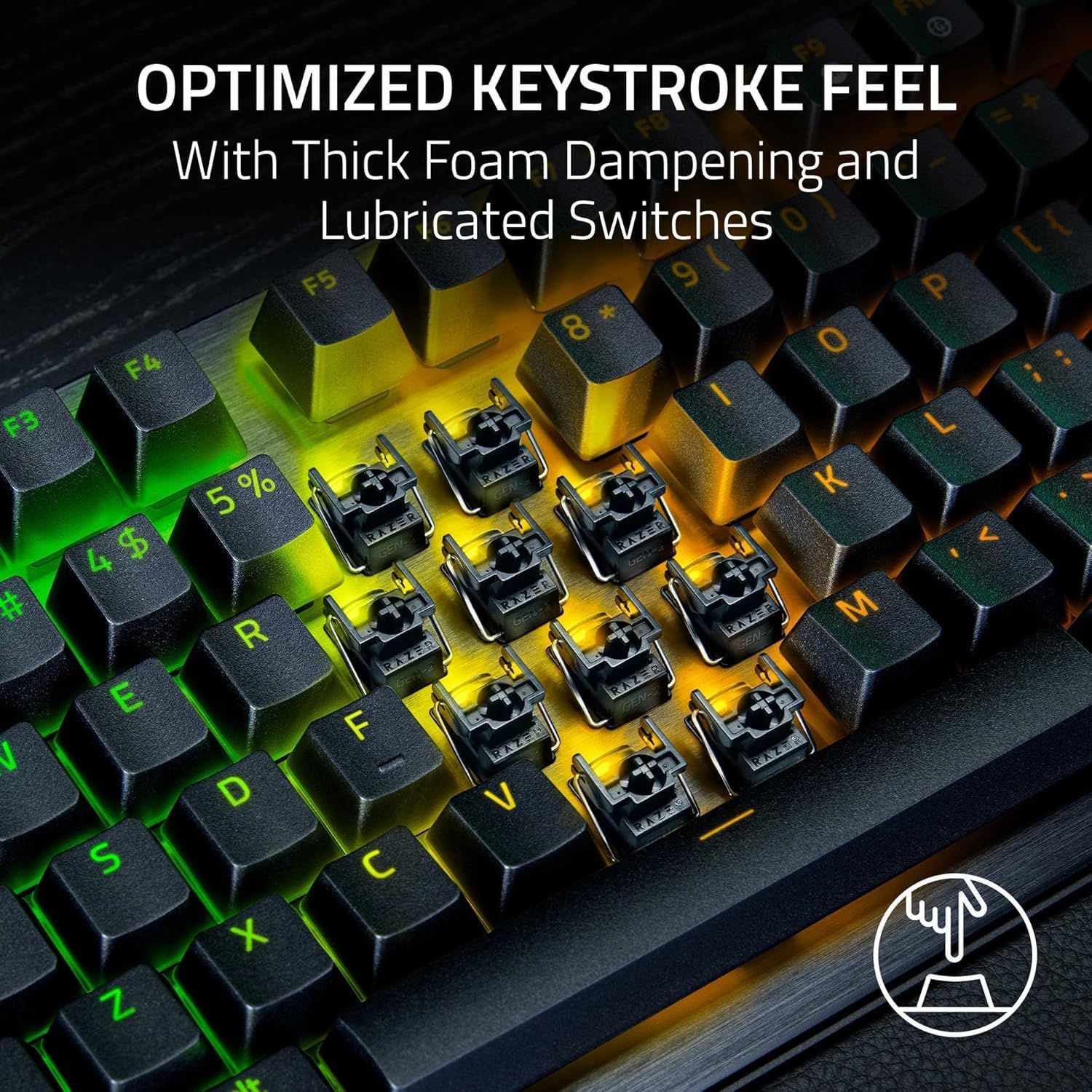 Razer Huntsman V3 Pro TKL 8KHz Gaming Keyboard - Black by Razer - Image 9