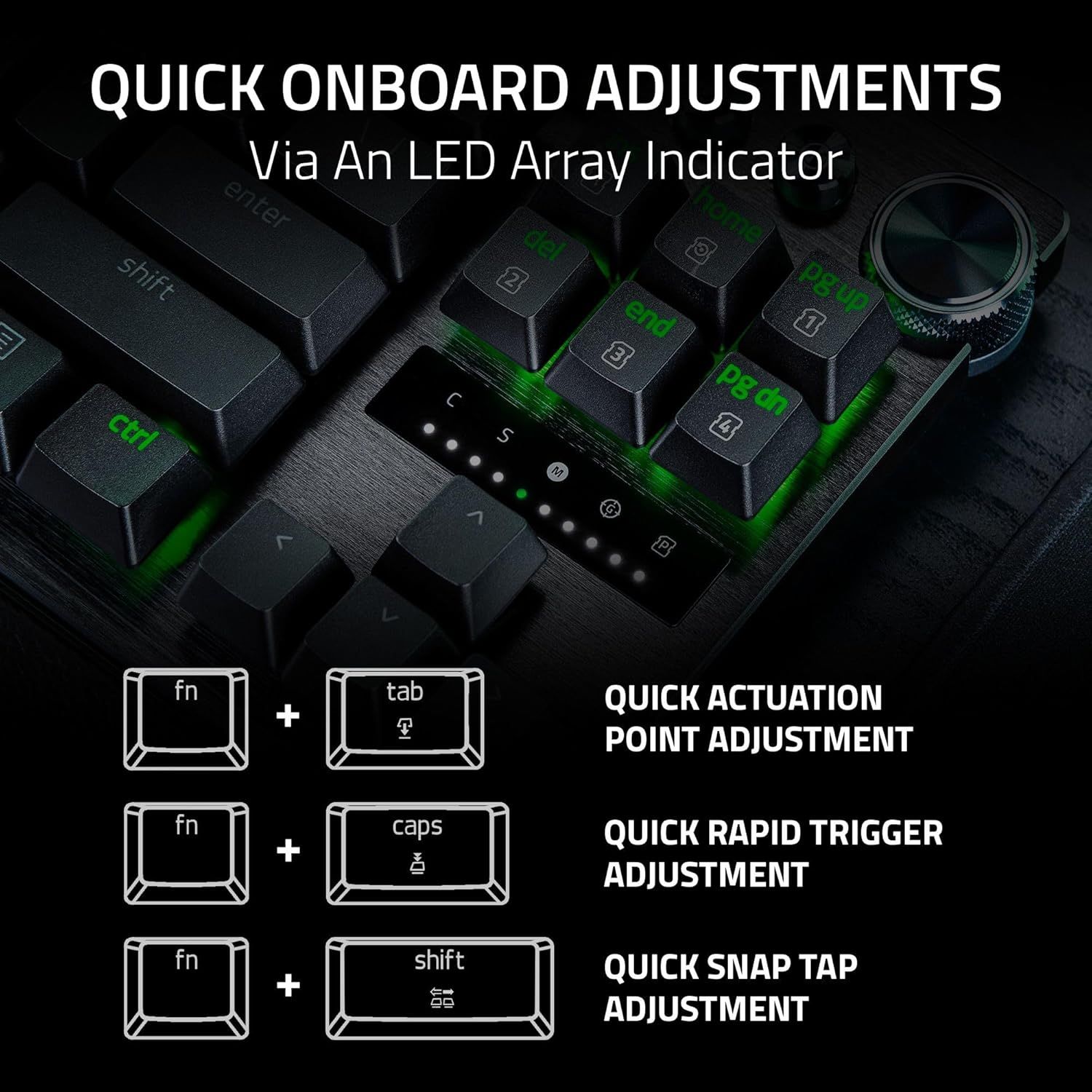 Razer Huntsman V3 Pro TKL 8KHz Gaming Keyboard - Esport Green Edition by Razer - Image 13