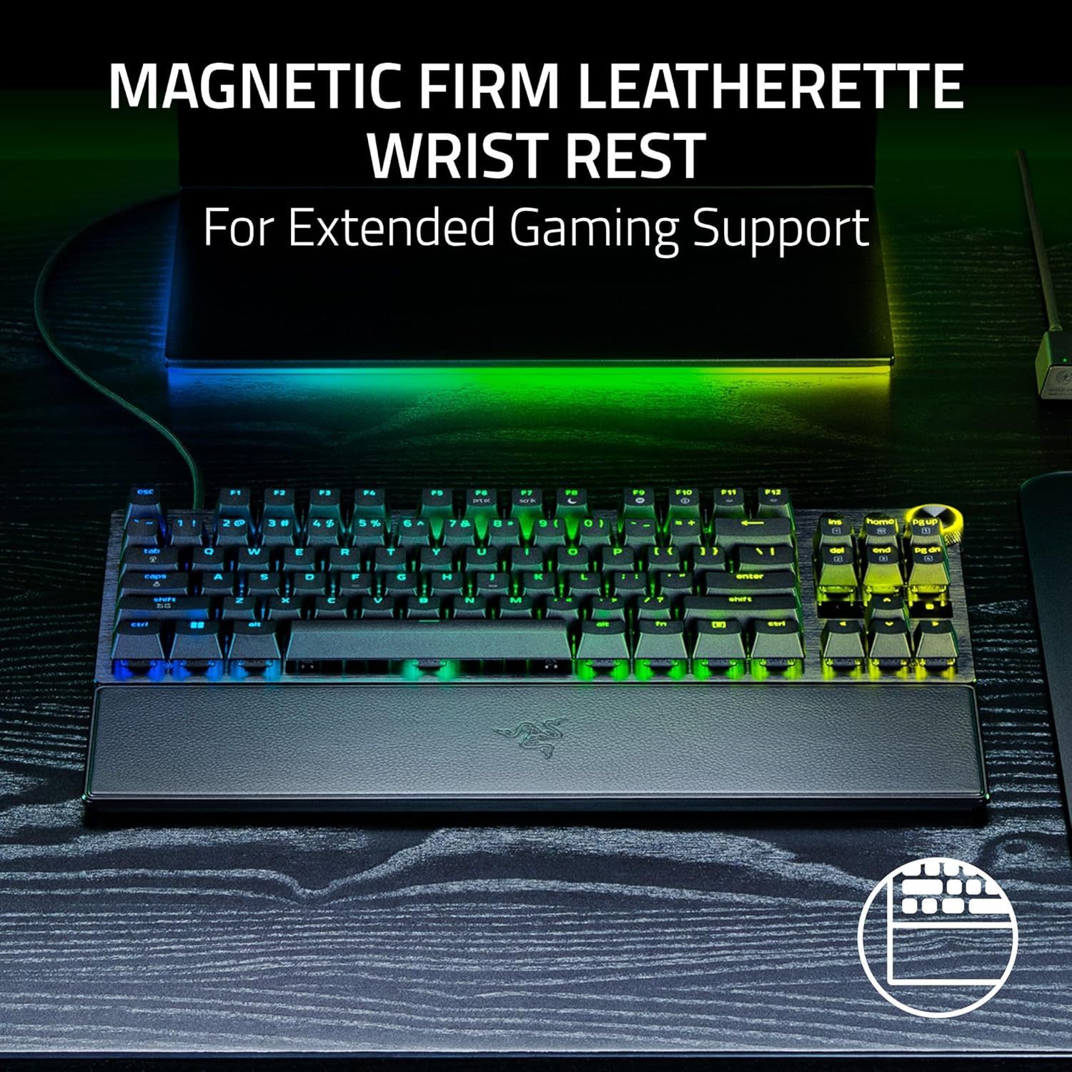 Razer Huntsman V3 Pro TKL 8KHz Gaming Keyboard - Esport Green Edition by Razer - Image 17