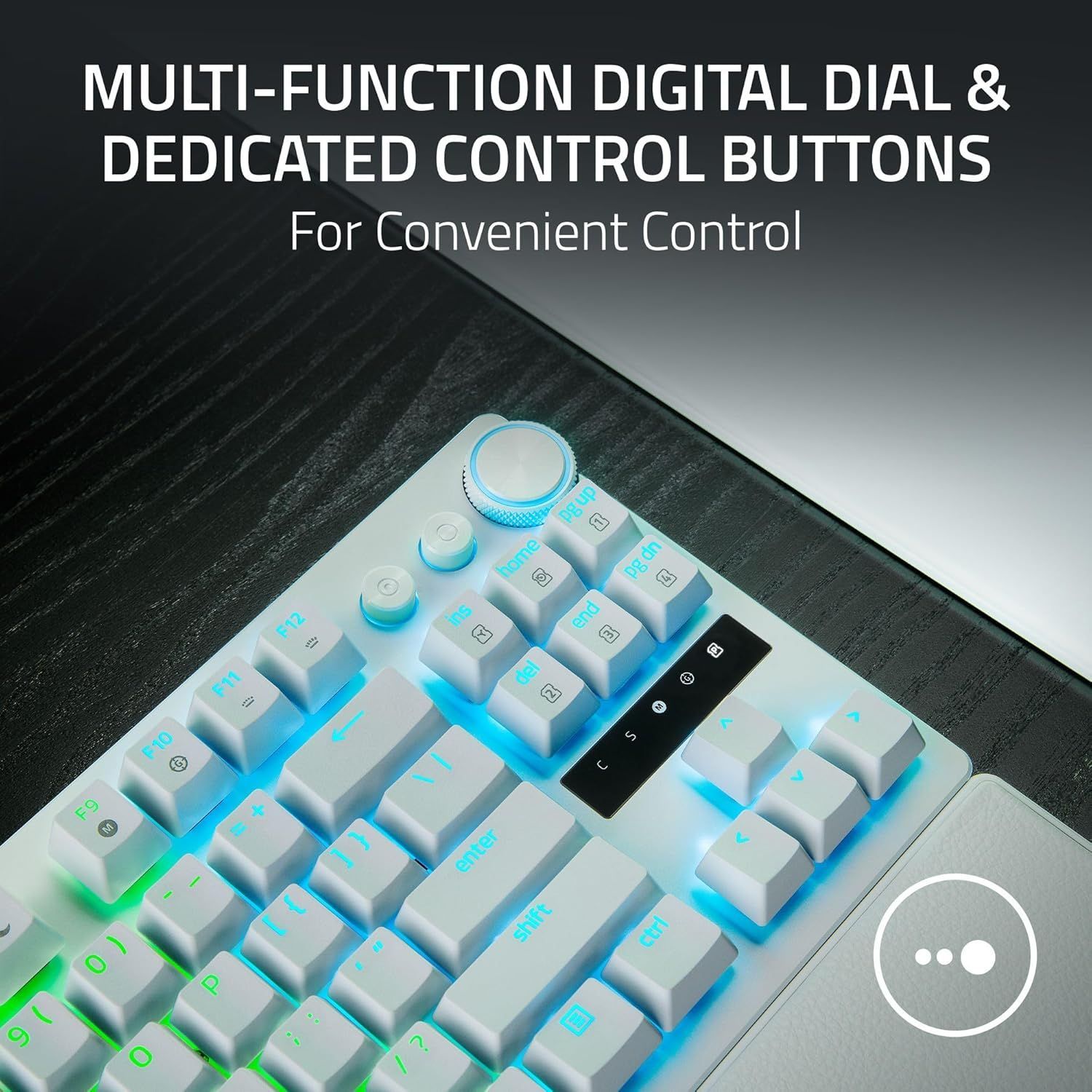 Razer Huntsman V3 Pro TKL 8KHz Gaming Keyboard - White by Razer - Image 13