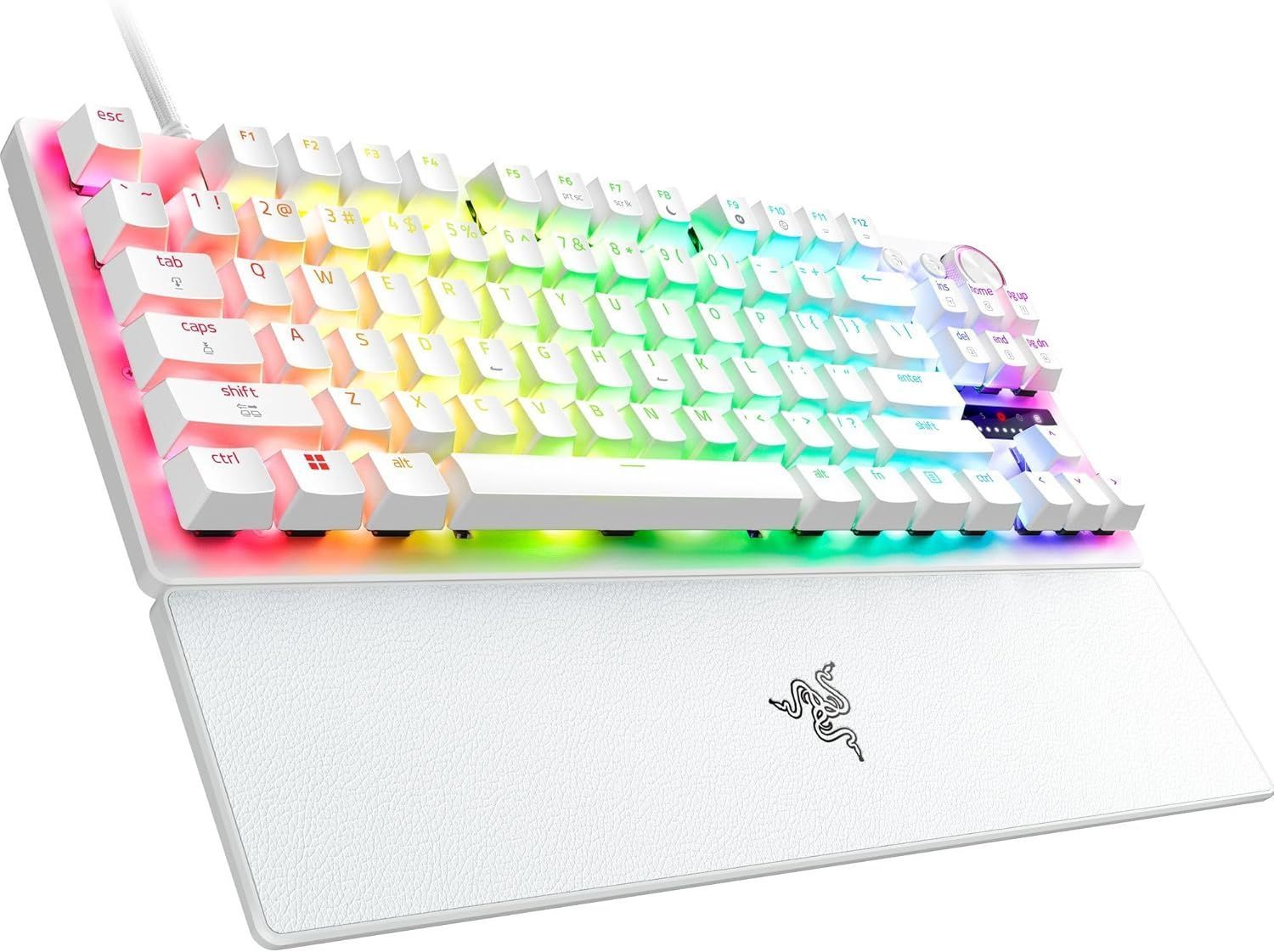 Razer Huntsman V3 Pro TKL 8KHz Gaming Keyboard - White by Razer - Image 3
