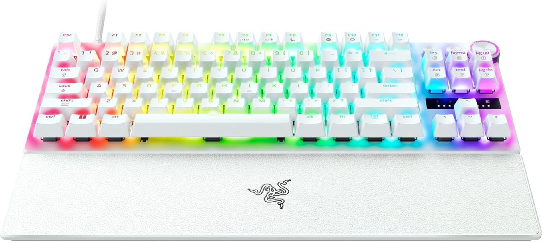Razer Huntsman V3 Pro TKL 8KHz Gaming Keyboard - White by Razer - Image 4