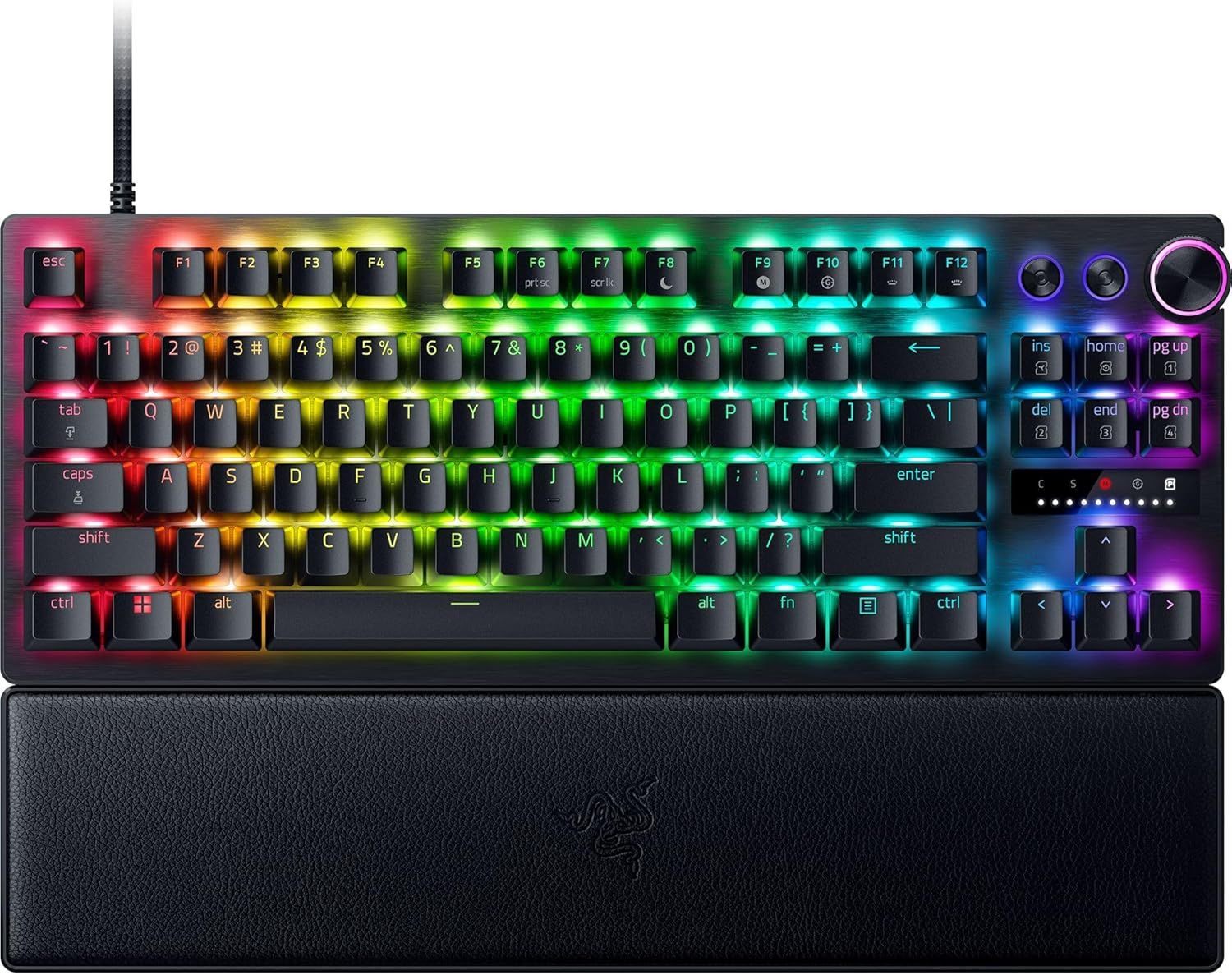 Razer Huntsman V3 Pro TKL Gaming Keyboard - Black by Razer - Refurbished - Very Good condition - US$101.48