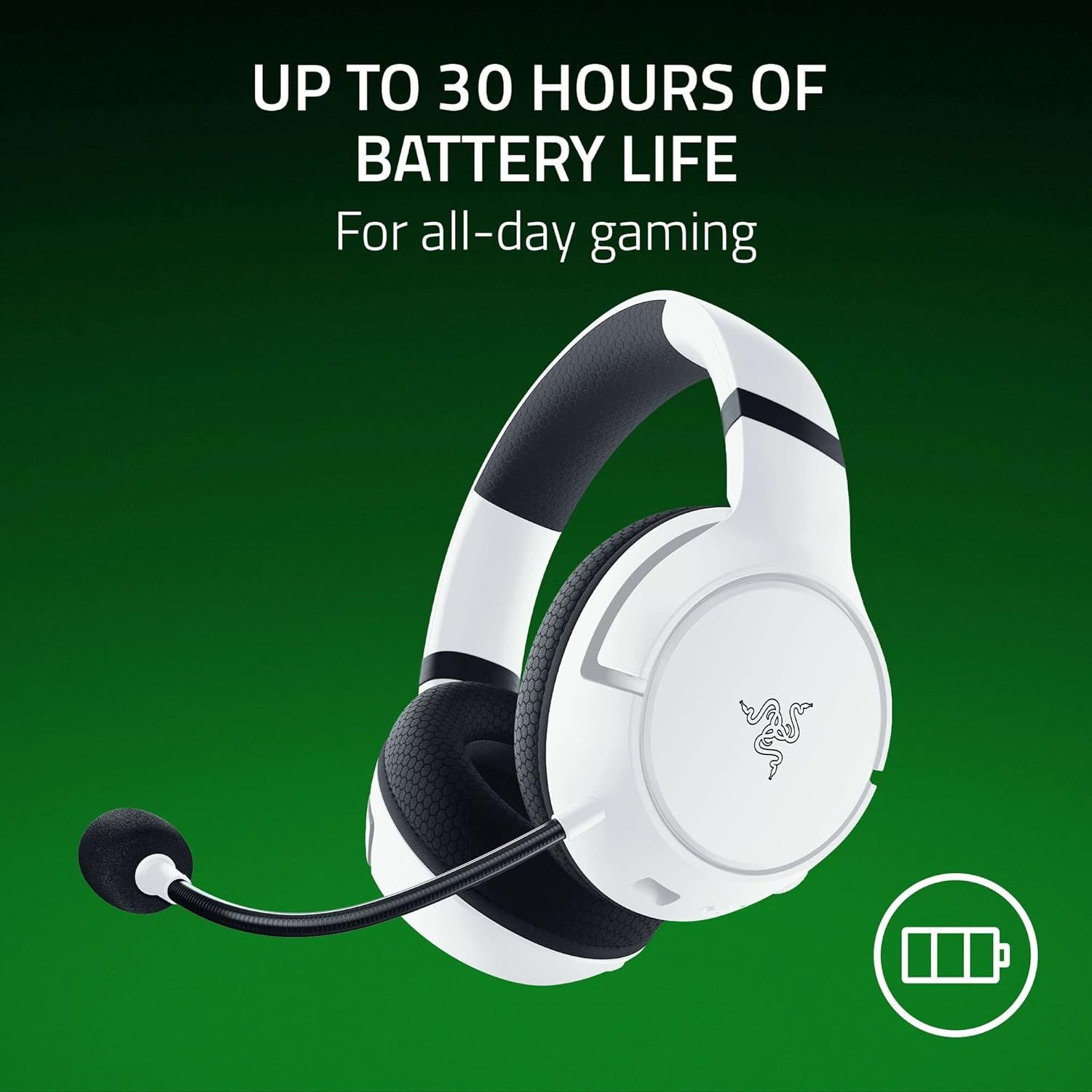 Razer Kaira HyperSpeed Wireless Gaming Headset for Xbox Series X|S - White by Razer - Refurbished - Very Good condition - Image 12