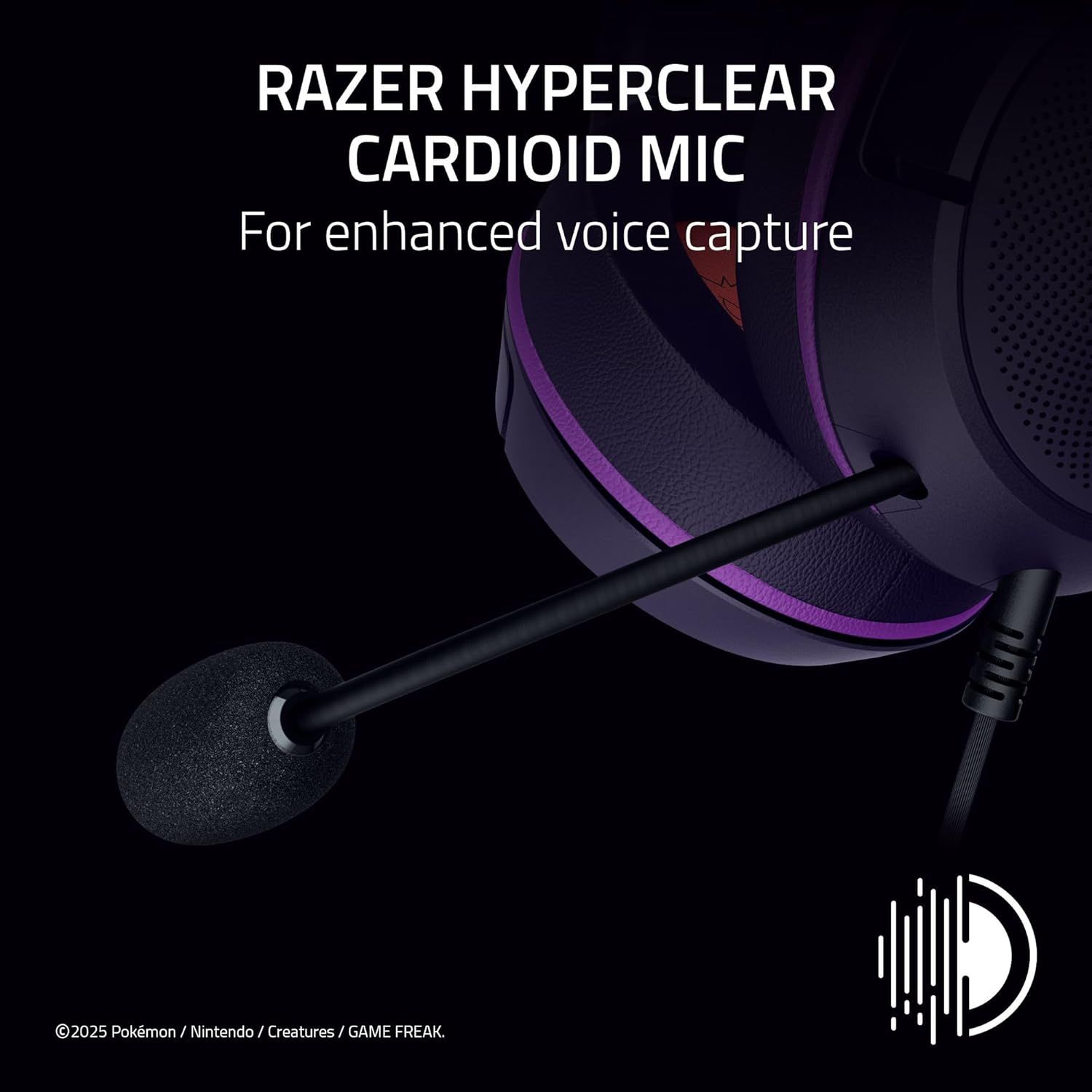 Razer Kraken Kitty Edition V2 Wired Gaming Headset - Pokemon Gengar Edition by Razer - Refurbished - Very Good condition - Image 8