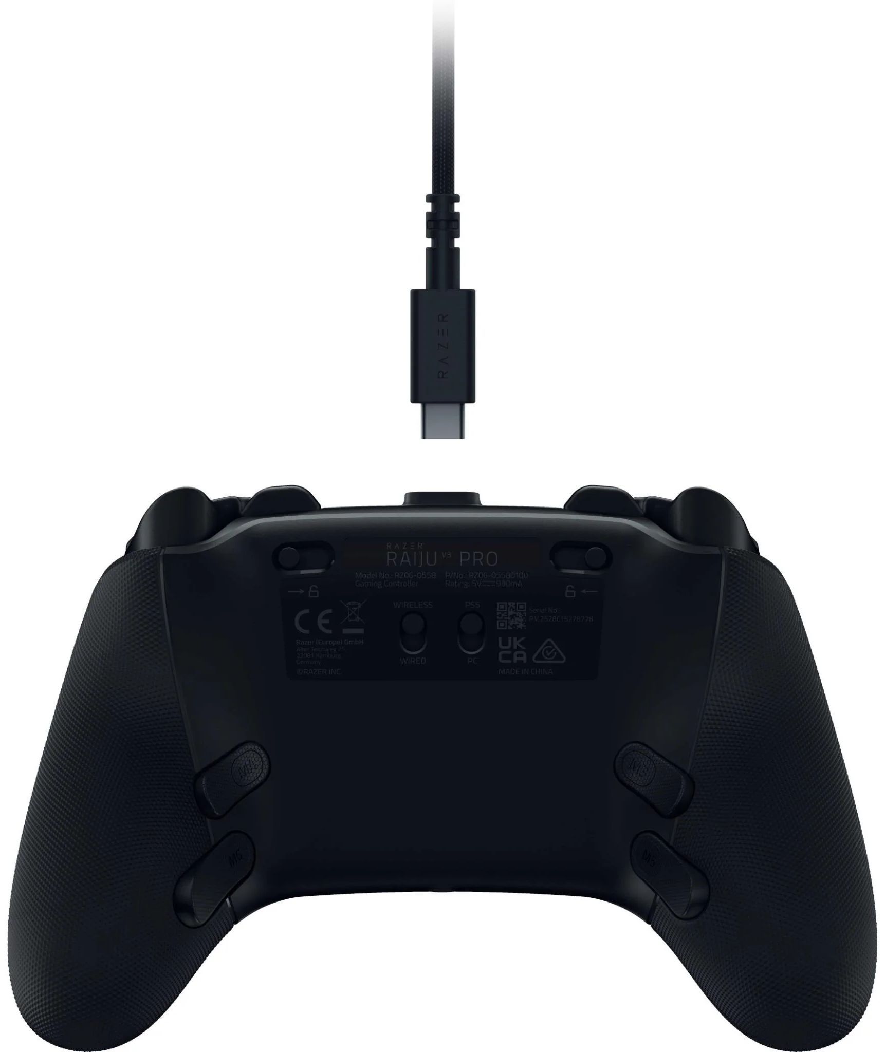 Razer Raiju V3 Pro Wireless Gaming Controller for PS5 - Black by Razer - Refurbished - Like New condition - Image 6