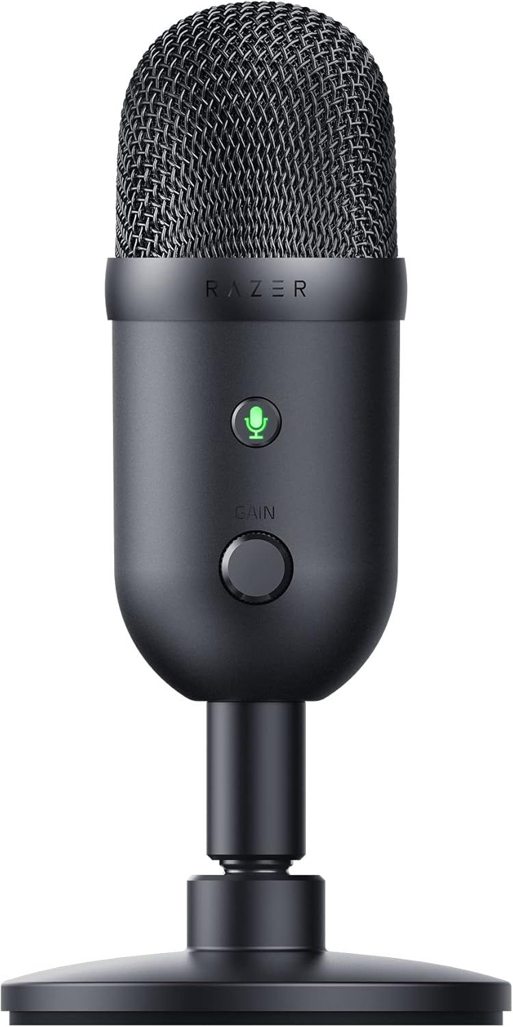 Razer Seiren V2 X USB Condenser Microphone for Streamers - Black by Razer - Refurbished - Very Good condition - US$71.48