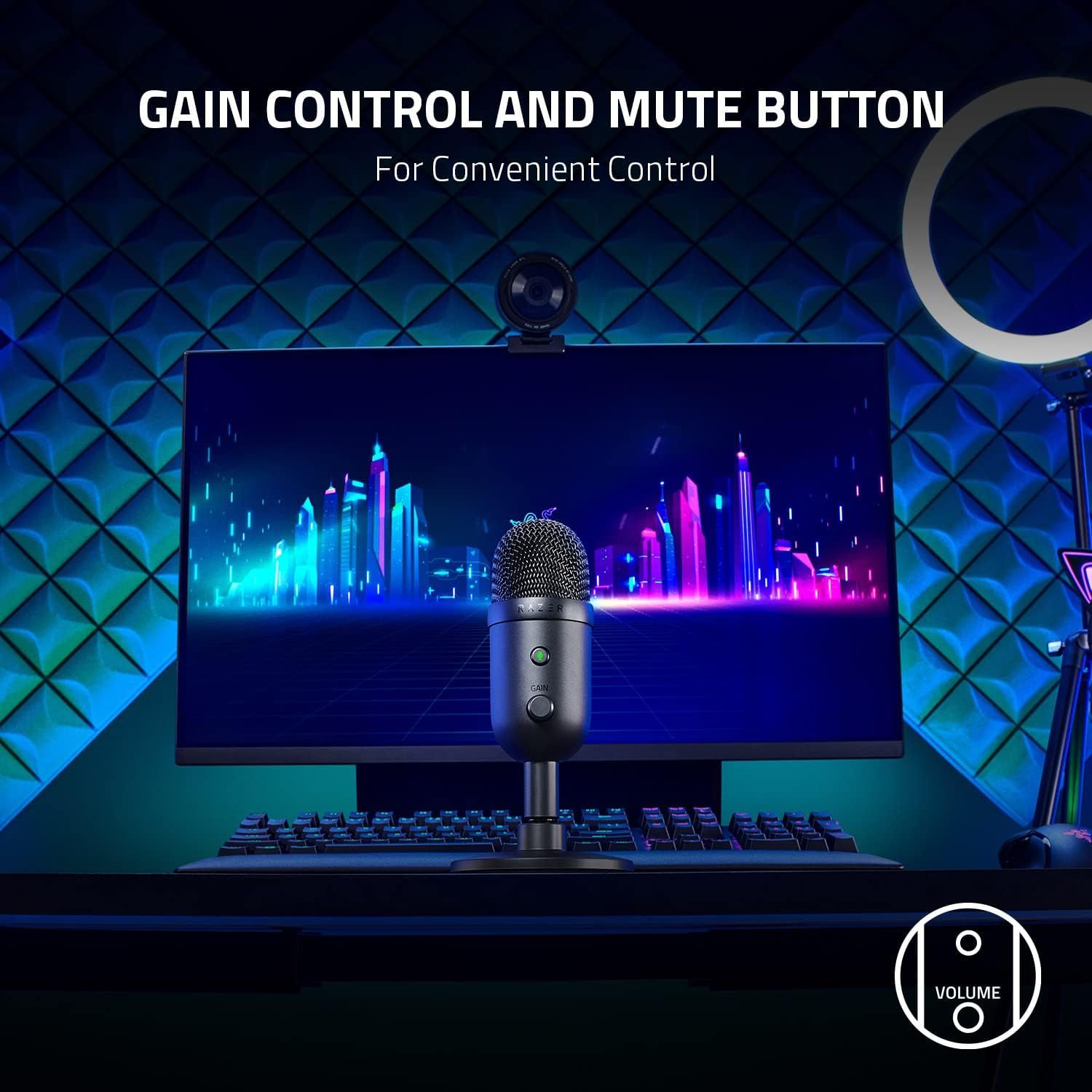 Razer Seiren V2 X USB Condenser Microphone for Streamers - Black by Razer - Image 11