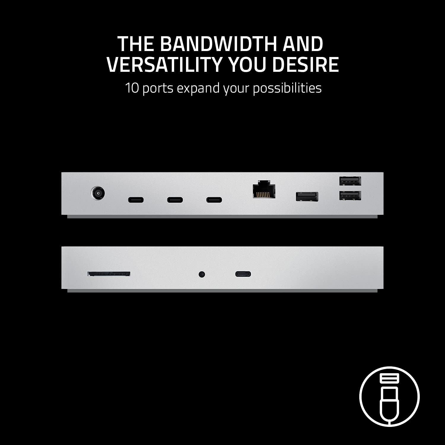 Razer Thunderbolt 4 Dock - Mercury by Razer - Image 9