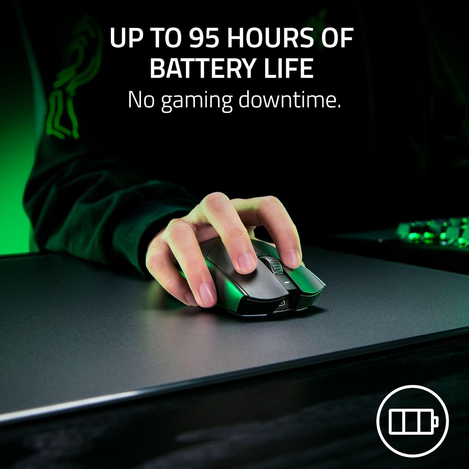 Razer Viper V3 Pro Ultralight Wireless Esports Gaming Mouse - Esports Green Edition by Razer - Image 14