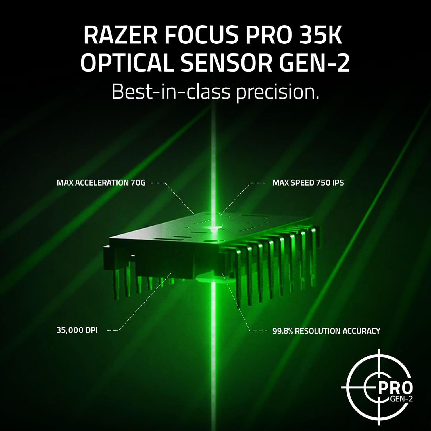 Razer Viper V3 Pro Ultralight Wireless Esports Gaming Mouse - Esports Green Edition by Razer - Image 10