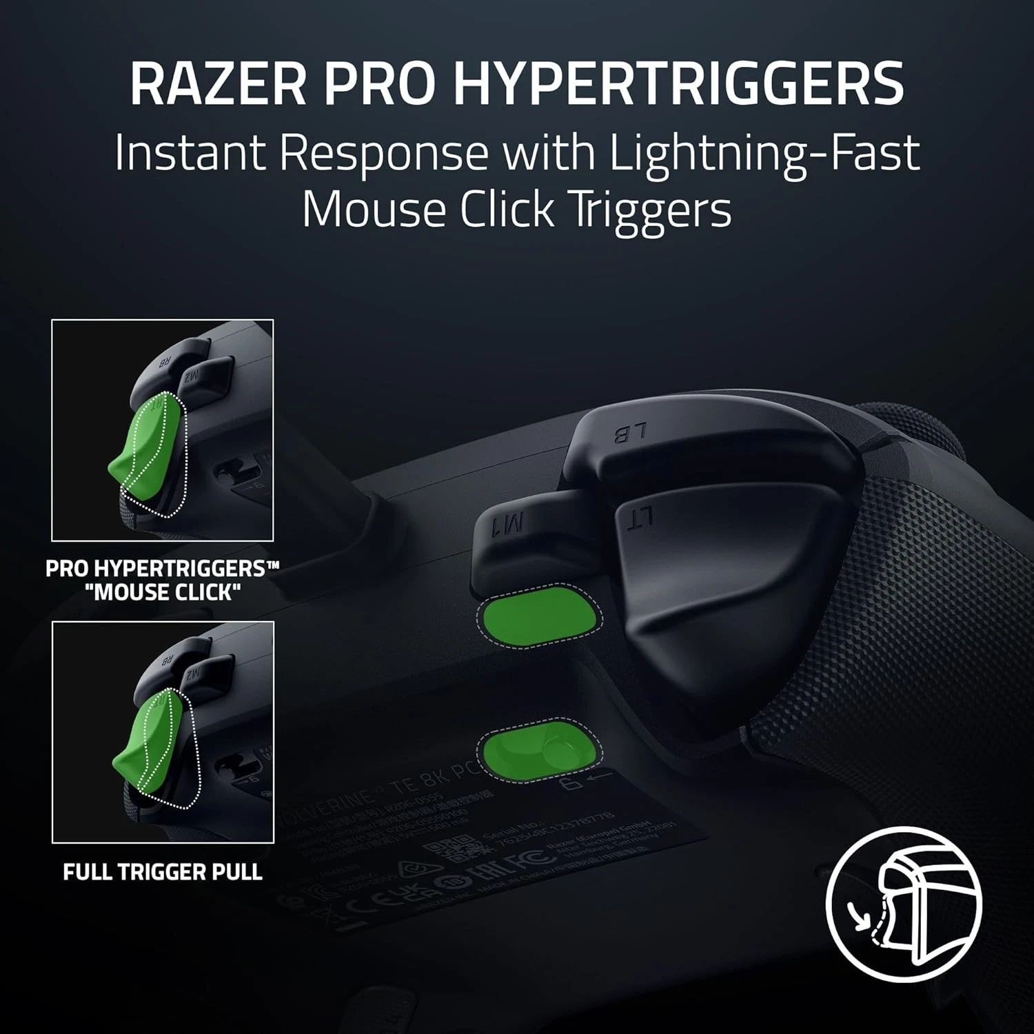 Razer Wolverine V3 Tournament Edition 8K PC Wired Controller - Black by Razer - Image 9