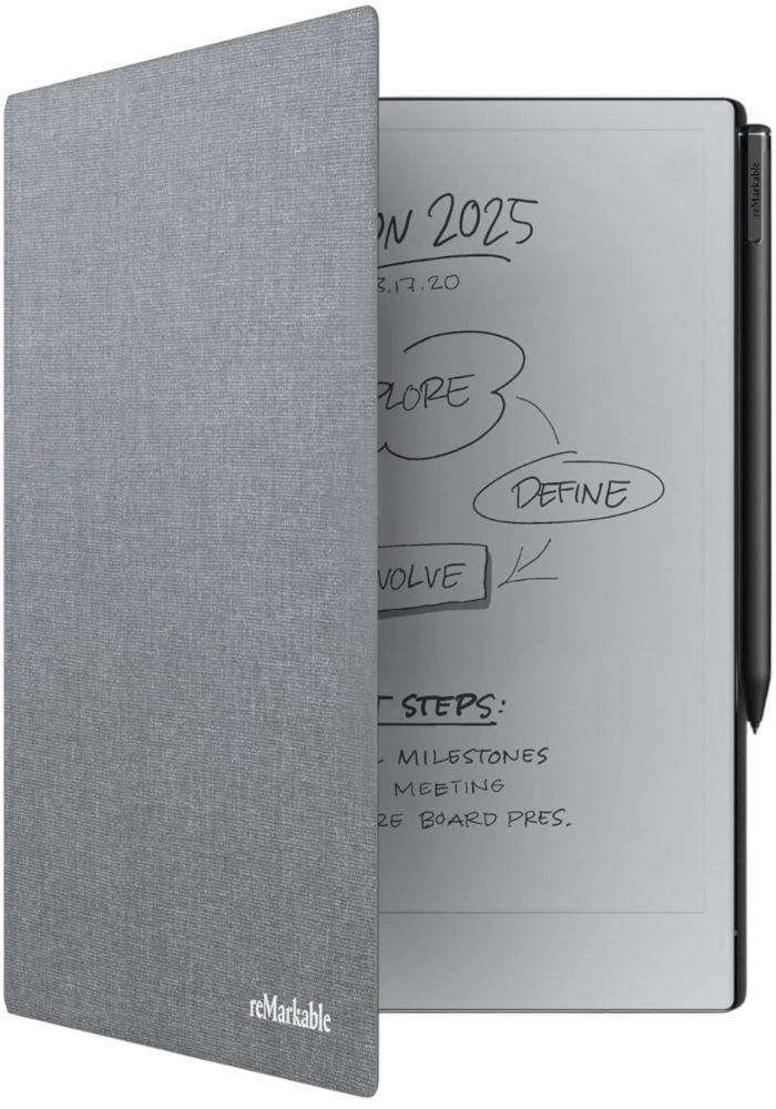 reMarkable Paper 2 10.3" Tablet Bundle with Marker Plus and Polymer Weave Book Folio - 8GB - Gray - WiFi - 10.3 Inch by reMarkable - Refurbished - Like New condition - Image 2