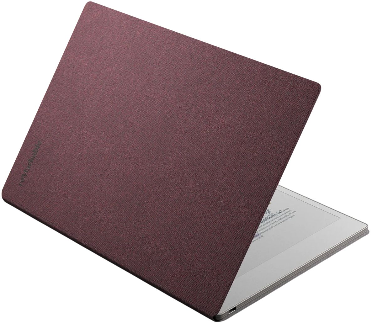 reMarkable Paper Pro 11.8" Tablet Bundle with Marker Plus and Mosaic Weave Book Folio - 64GB - Burgundy - WiFi - 11.8 Inch by reMarkable - Image 3
