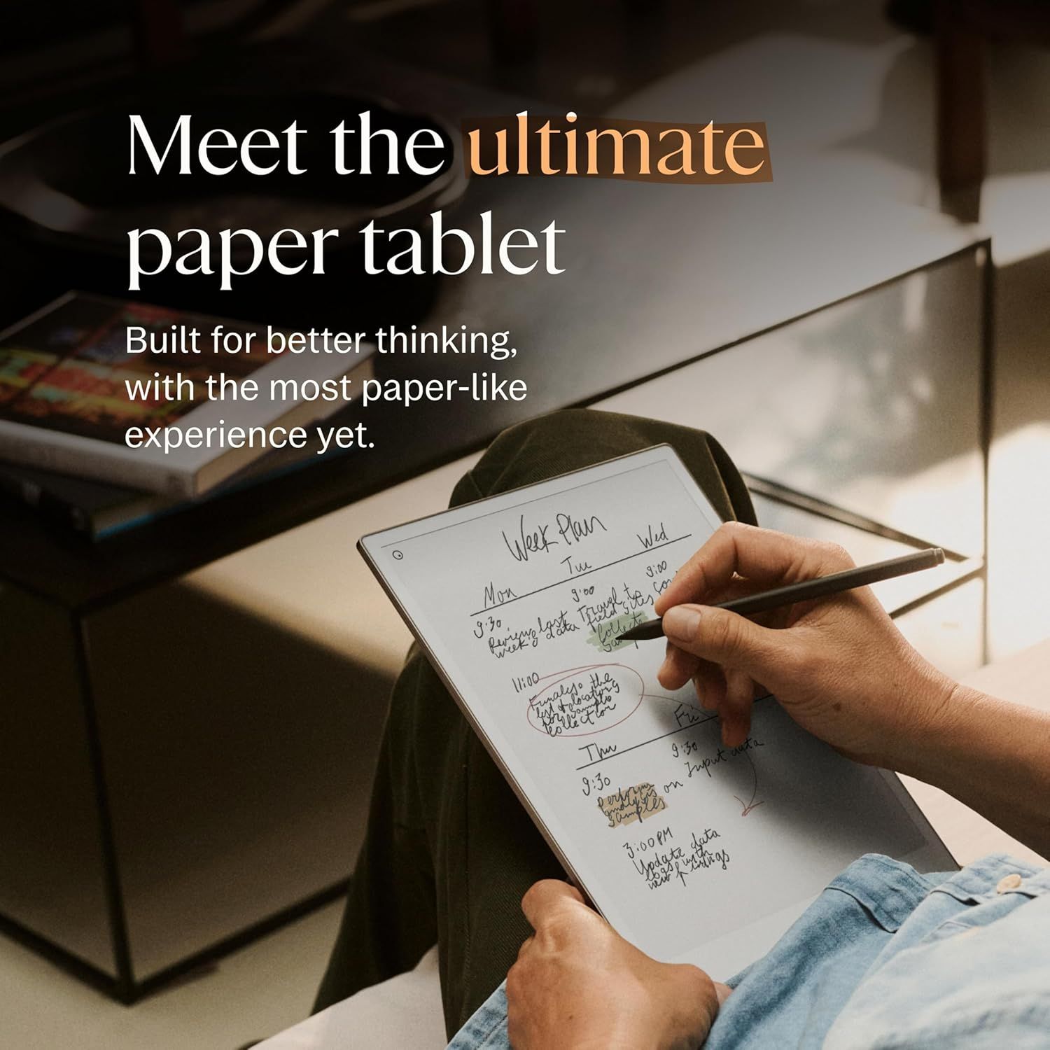 reMarkable Paper Pro 11.8" Tablet Bundle with Marker Plus and Type Folio - 64GB - WiFi - Basalt by reMarkable - Image 14