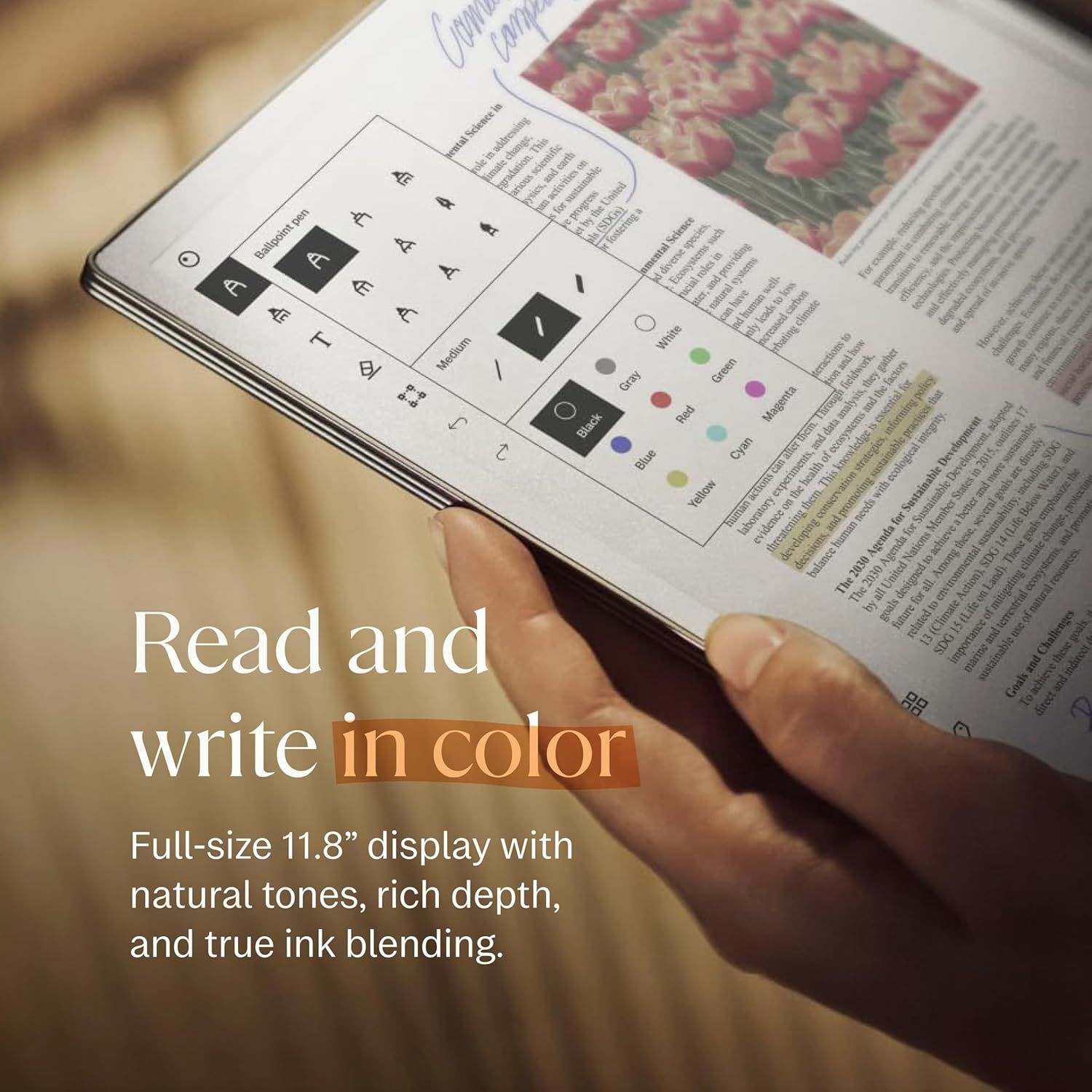 reMarkable Paper Pro 11.8" Tablet Bundle with Marker Plus and Type Folio - 64GB - WiFi - Basalt by reMarkable - Image 17