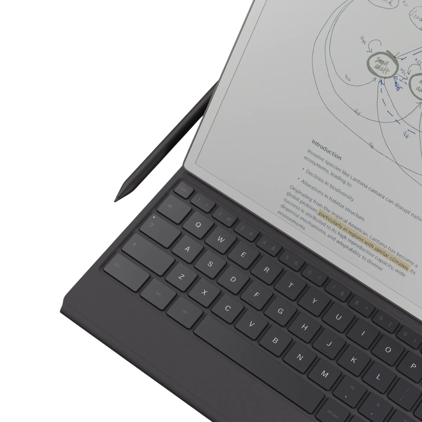 reMarkable Paper Pro 11.8" Tablet Bundle with Marker Plus and Type Folio - 64GB - WiFi - Basalt by reMarkable - Image 3
