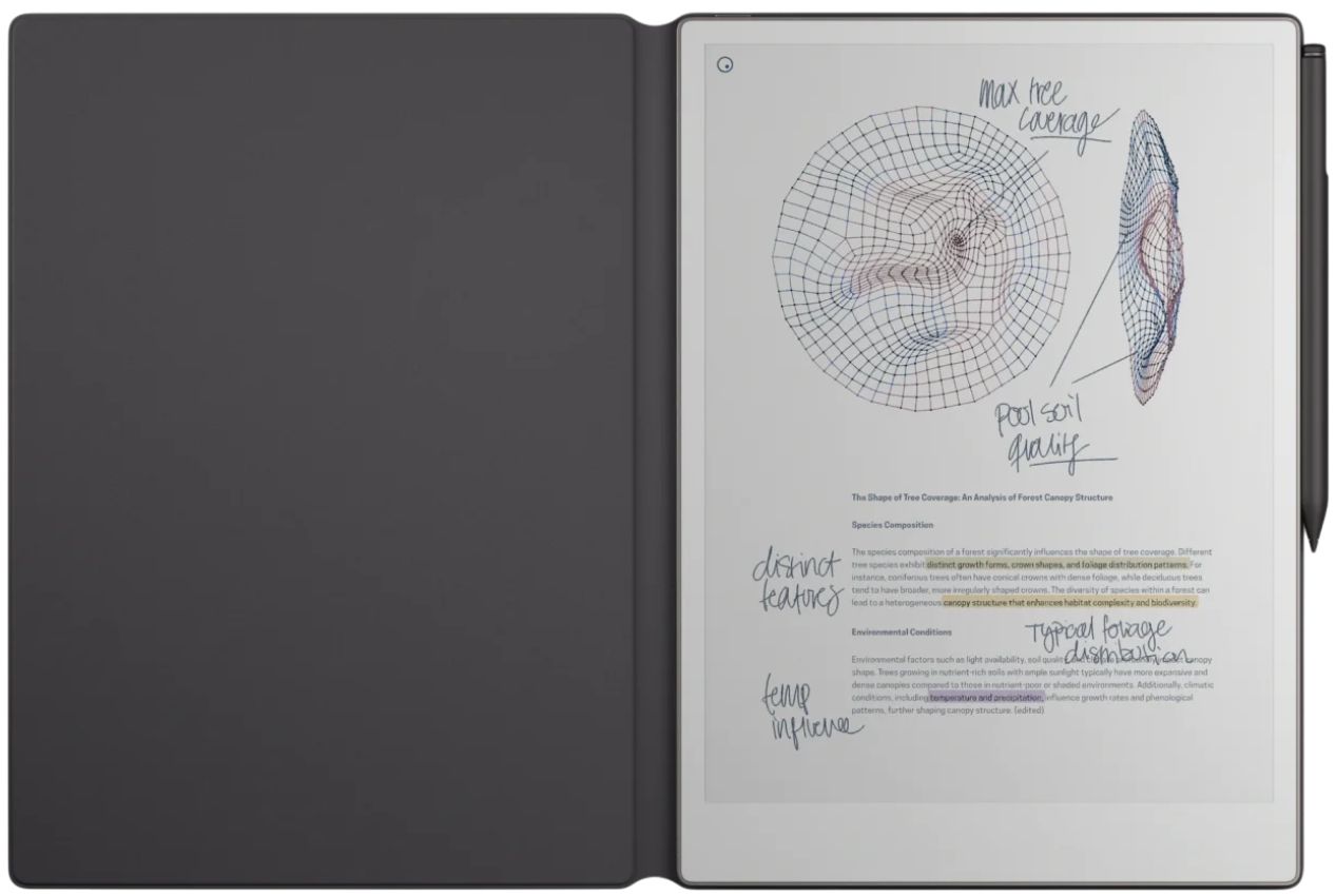 reMarkable Paper Pro 11.8" Tablet Bundle with Marker Plus and Type Folio - 64GB - WiFi - Basalt by reMarkable - Image 6