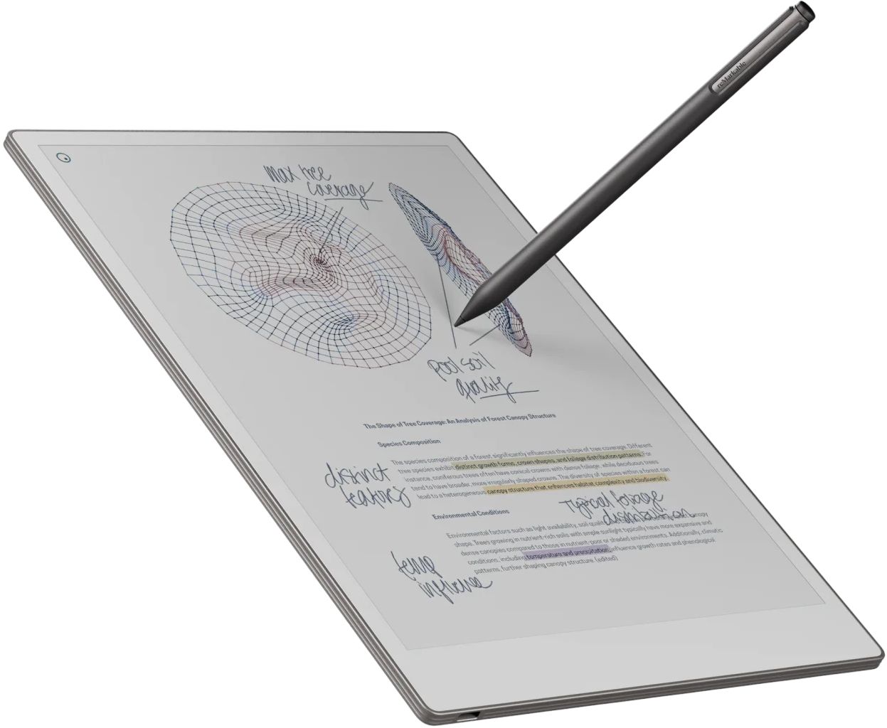 reMarkable Paper Pro 11.8" Tablet Bundle with Marker Plus and Type Folio - 64GB - WiFi - Basalt by reMarkable - Image 9
