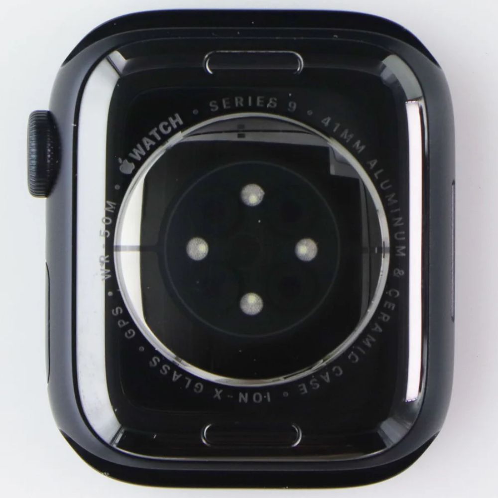 Repair Part OEM Apple Watch 9 (41mm) WiFi Frame with Backglass - Midnight by - - Refurbished - Very Good condition - US$43.50