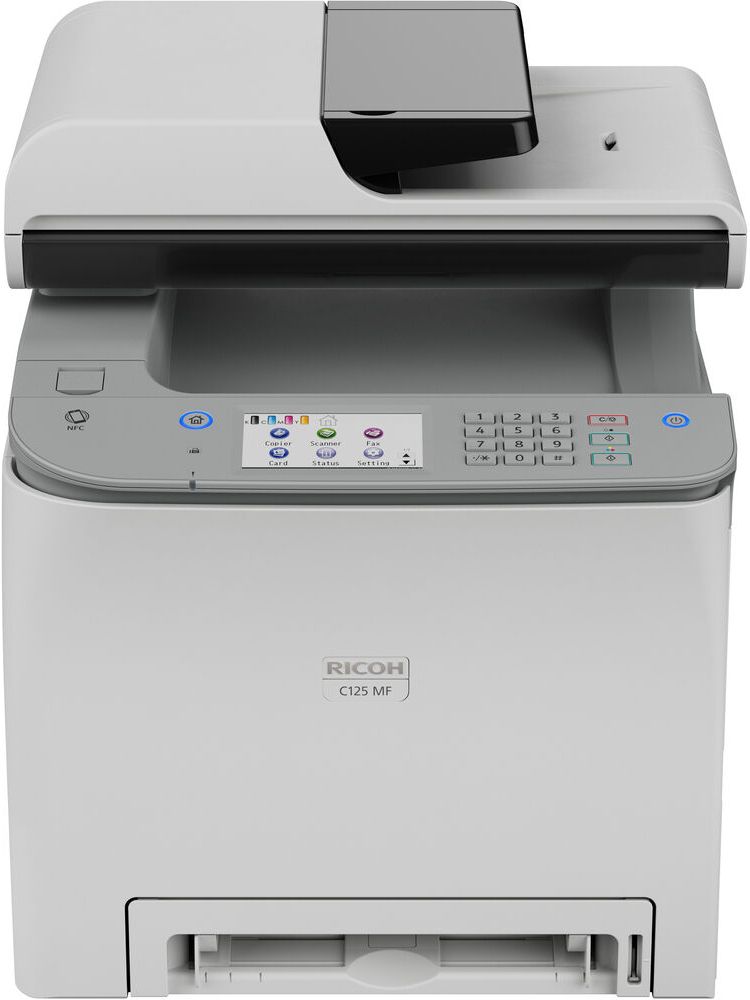 RICOH C125 MF Color Laser Multifunction Printer - Gray by RICOH - Image 4