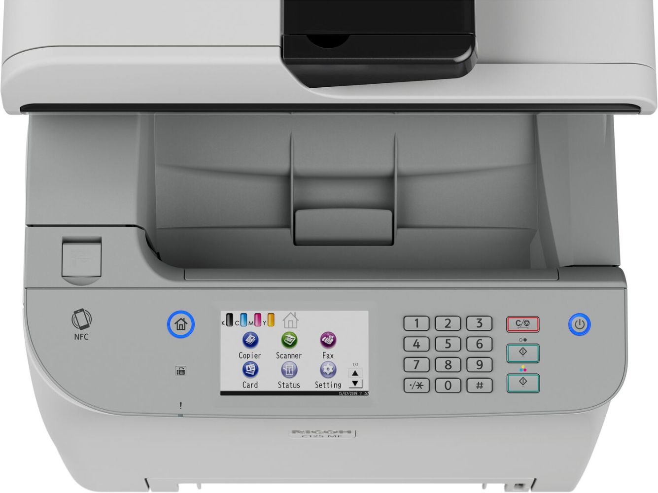 RICOH C125 MF Color Laser Multifunction Printer - Gray by RICOH - Image 6