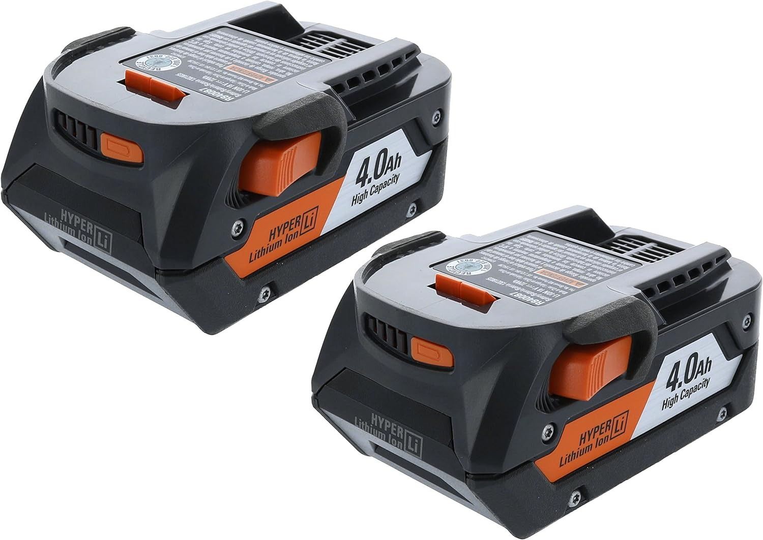Ridgid AC840087P 18 Volt 4 Amp Hour Lithium-Ion Battery - Black by Ridgid - Refurbished - Very Good condition - US$101.48