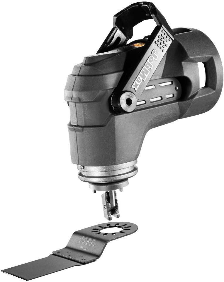 Ridgid JobMax 18-Volt Tool-Free Multi-Tool Head (Tool Only) R8223406B - Black by Ridgid - Image 4