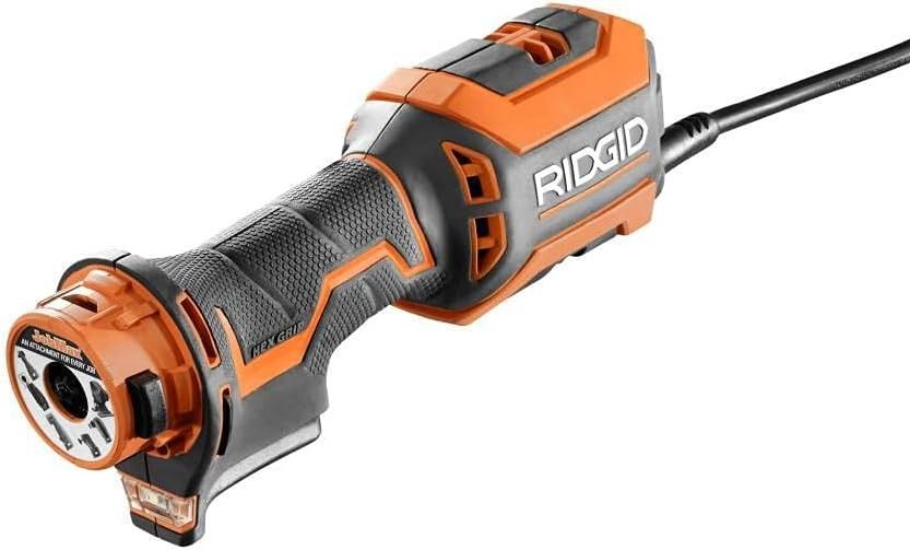 Ridgid R28602 JobMax 4 Amp Corded Multi Tool with Replaceable Head - Black by Ridgid - Image 3