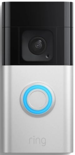 Ring Battery Doorbell Plus - Satin Nickel by Ring - Refurbished - Premium condition - US$81.48