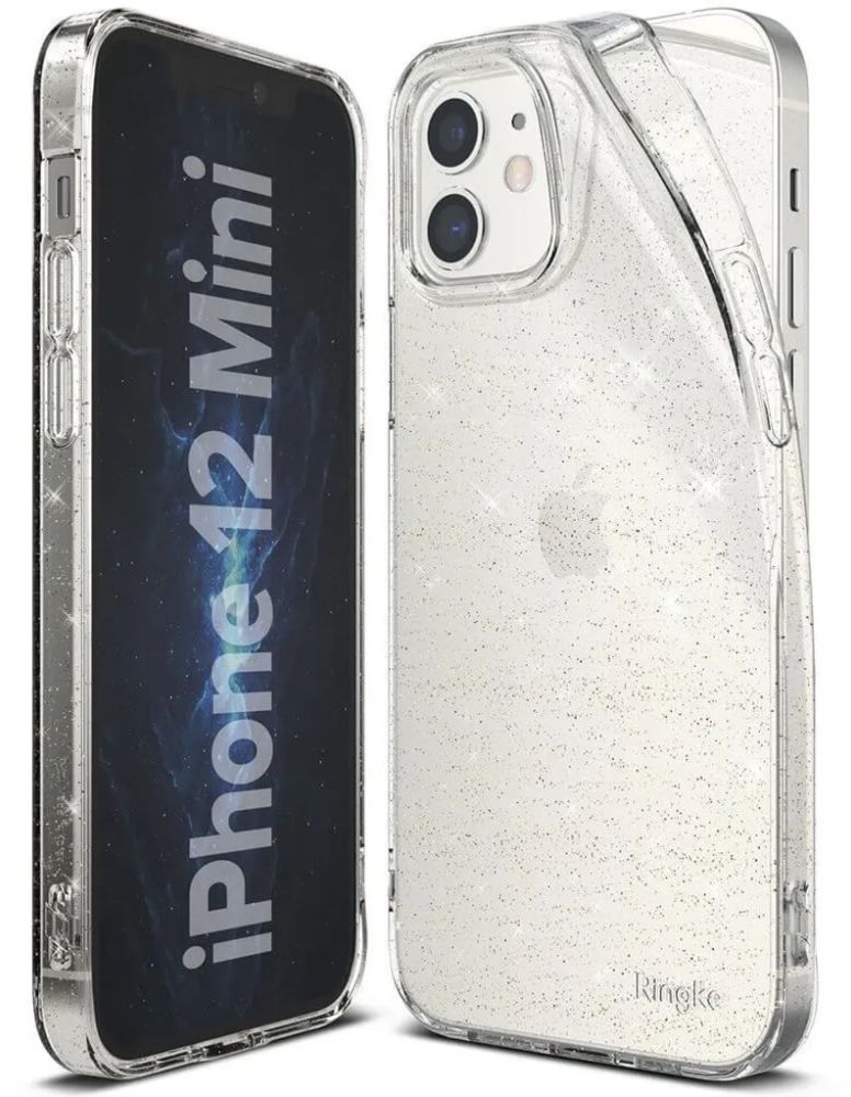 Ringke Air Series Phone Case for iPhone 12 Mini - Glitter Clear - Brand New by Ringke - Image 2