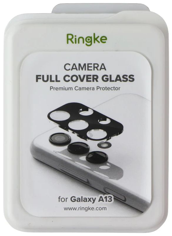 Ringke Camera Full Cover Glass Protector for Samsung Galaxy A13 4G (3 Pack) - Black by Ringke - Refurbished - Brand New condition - Image 2